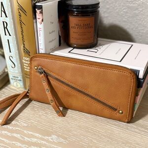 FP Movement by Free People Distressed Wallet - Bronze